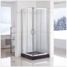 Aluminum Frame Safety Tempered Glass Sliding Shower Enclosure (WS-C090)
